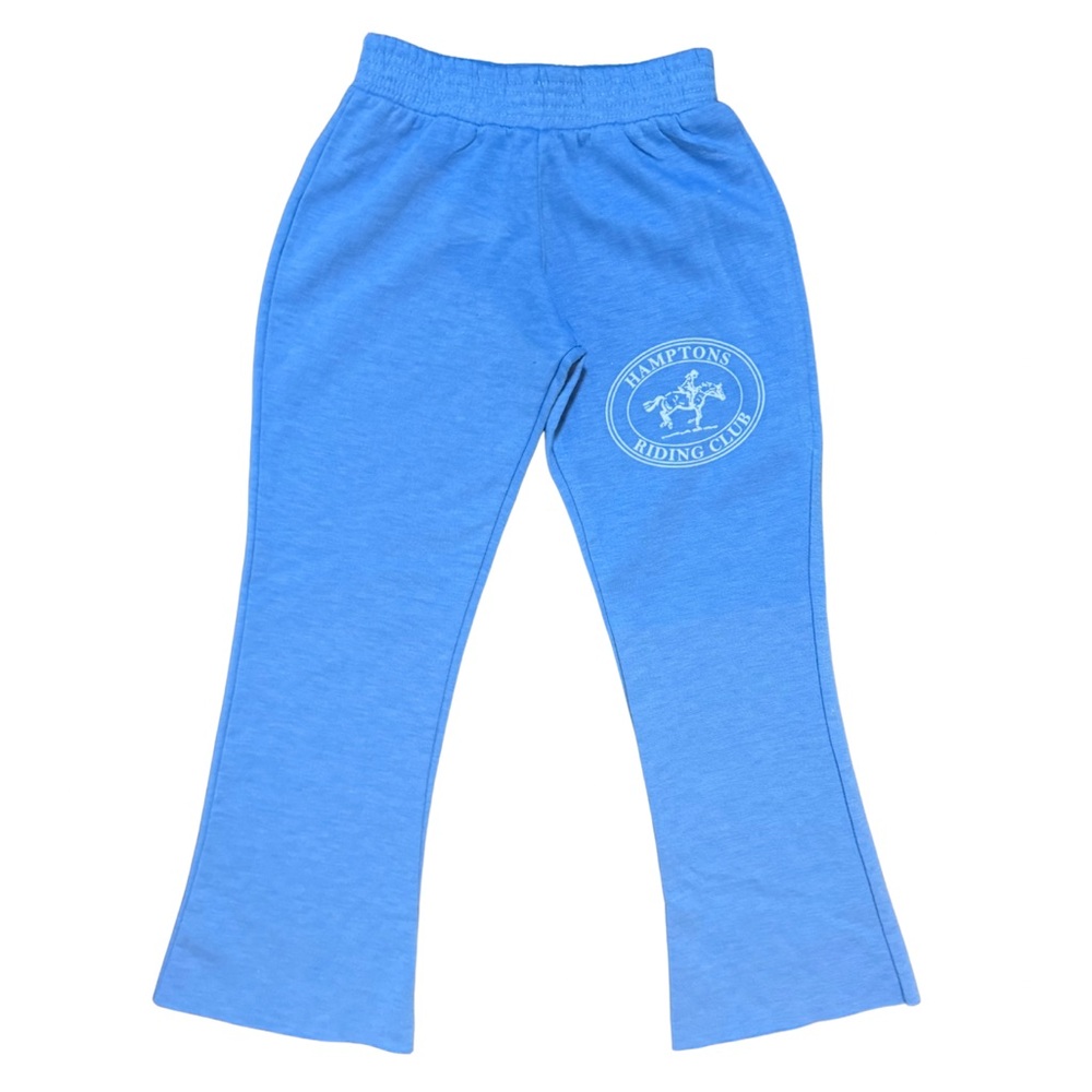 Firehouse Hamptons Riding Club Flare pants Girls size 4 NWT in Blue